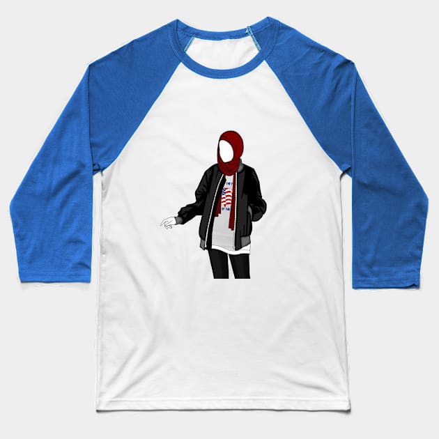 American Lady Baseball T-Shirt by iQdesign